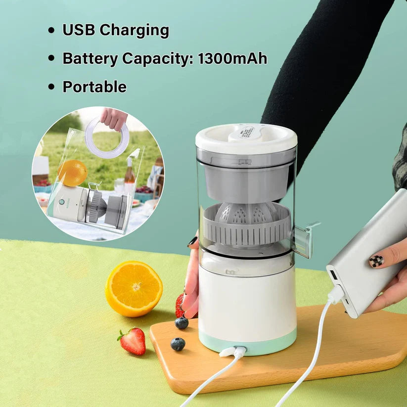Electric Citrus Fruit Juicer – USB Rechargeable | Fast & Easy