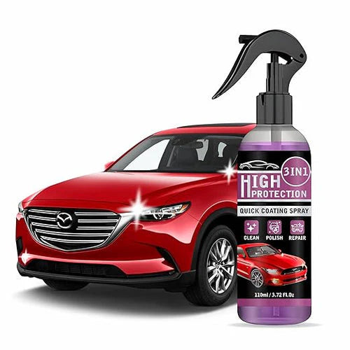 3 in 1 High Protection Quick Car Ceramic Coating Spray - Car Wax Polish Spray